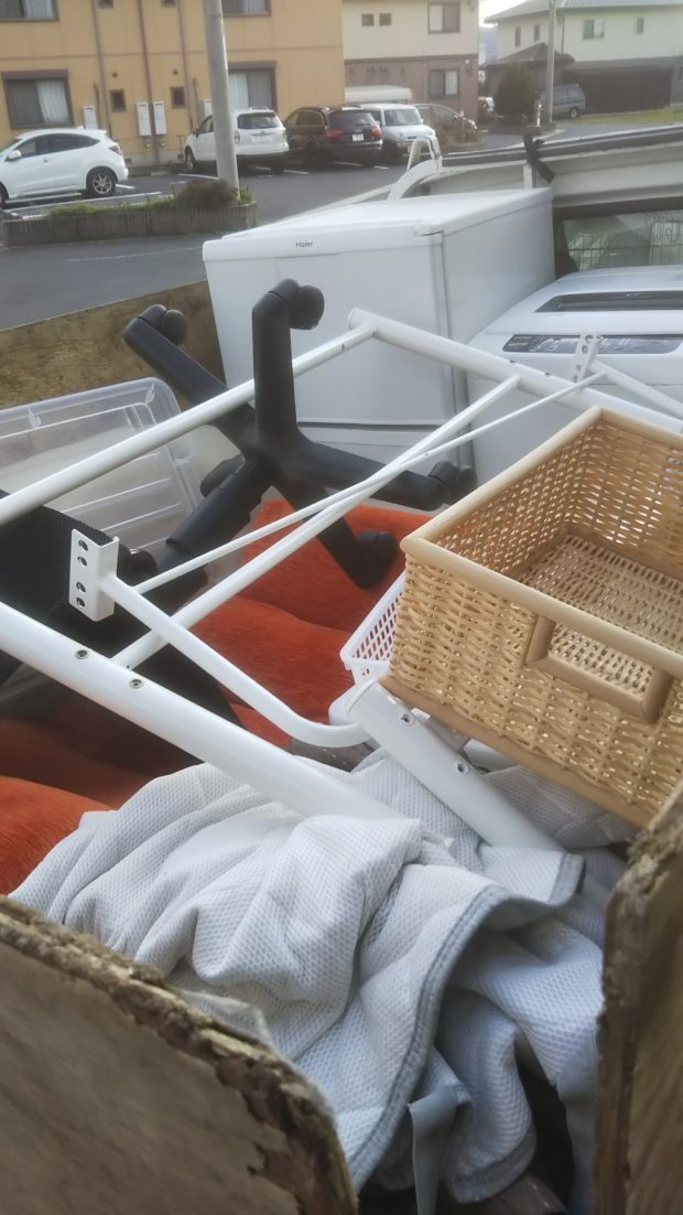 【笠間市】お引っ越しに伴う家財道具一式の回収☆料金やご希望の日程での対応にご満足いただけたようです!