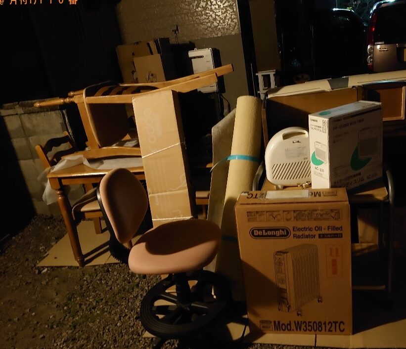 【松江市】椅子、テーブル、小型家電等の回収・処分ご依頼