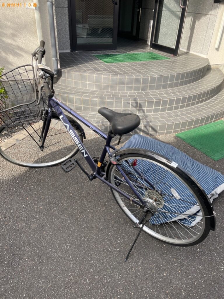 【松江市】自転車、布団の回収・処分ご依頼　お客様の声