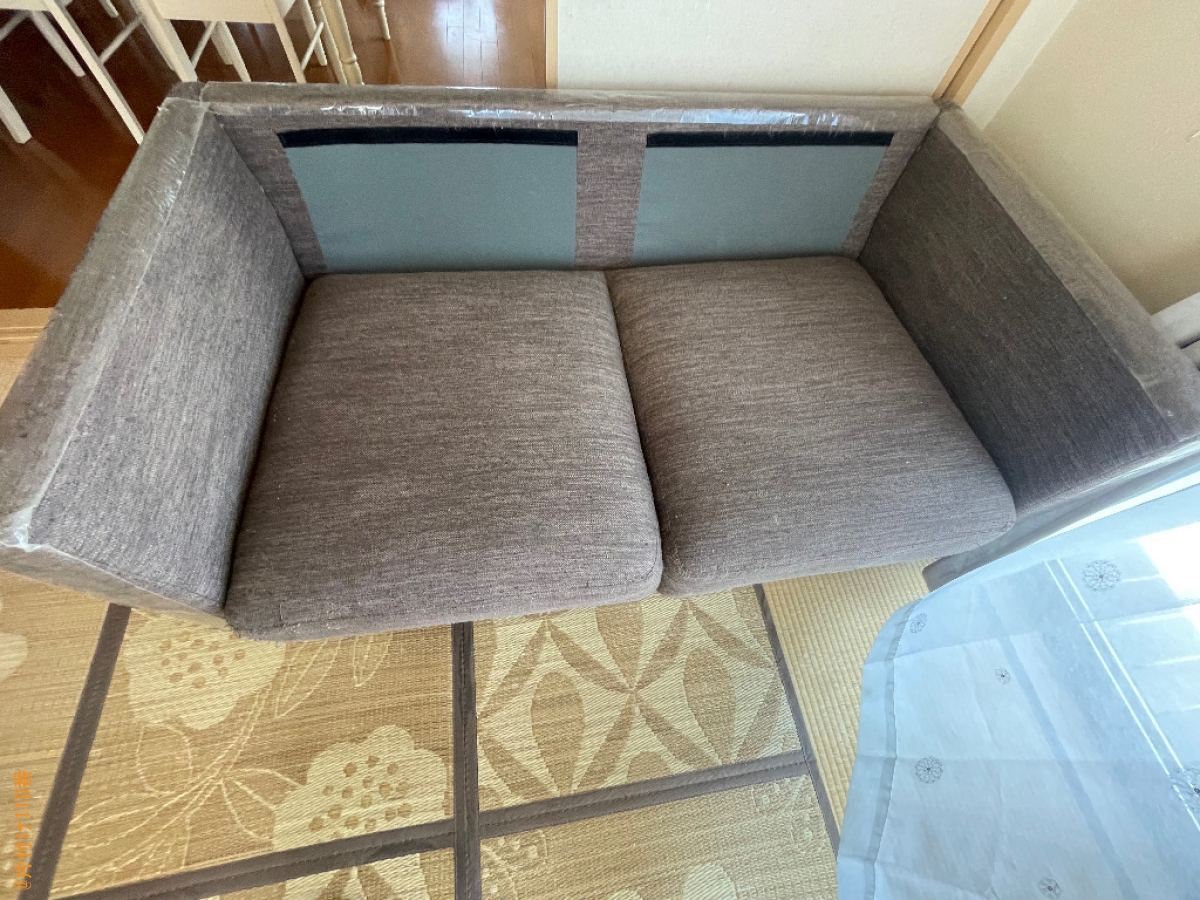 二人掛けソファーの回収・処分ご依頼　お客様の声