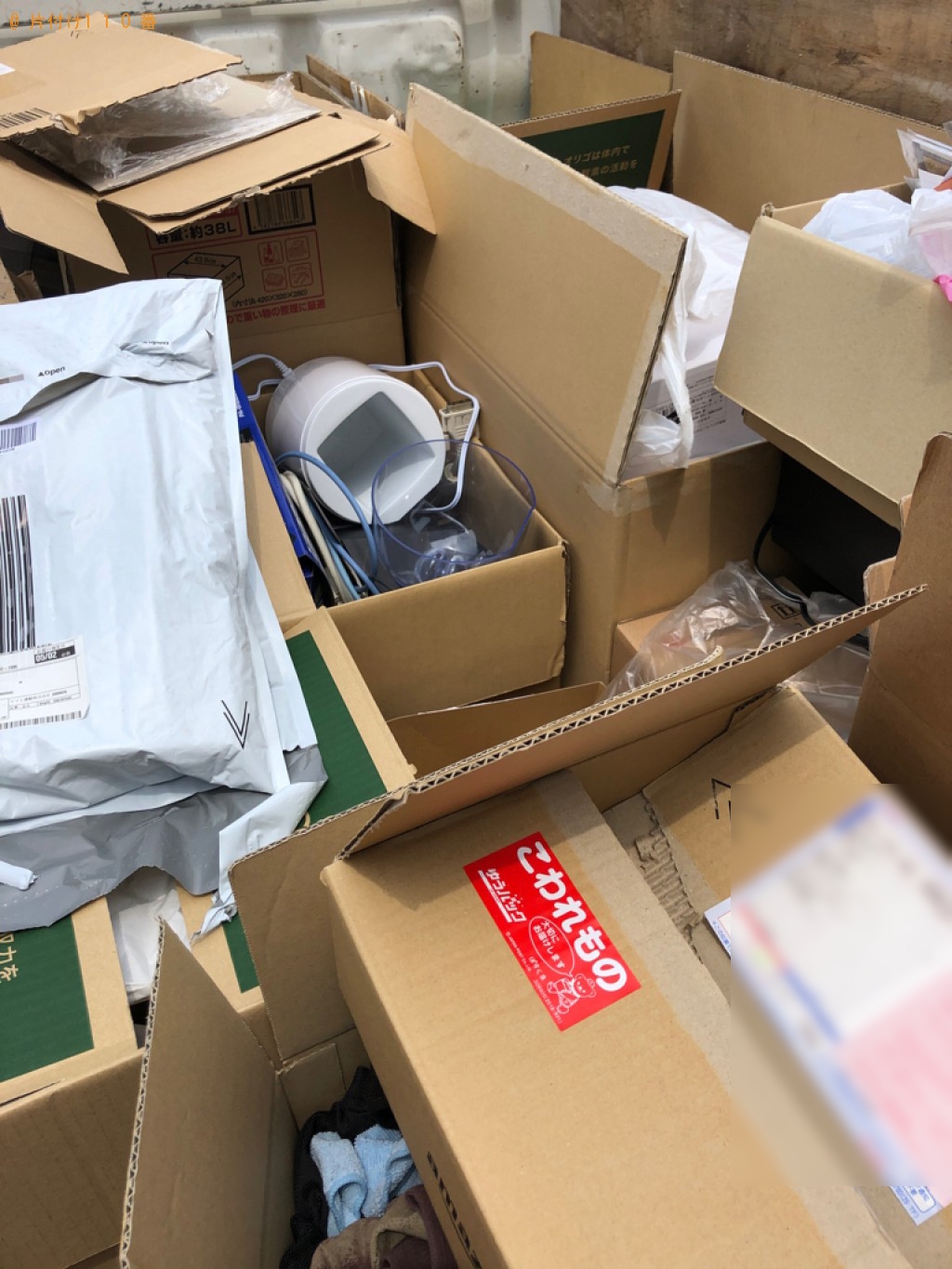 PC、PCモニタ、小型家電、ダンボール、自転車等の回収・処分