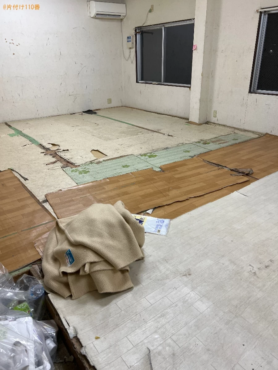 劇団の楽屋の簡易清掃ご依頼　お客様の声