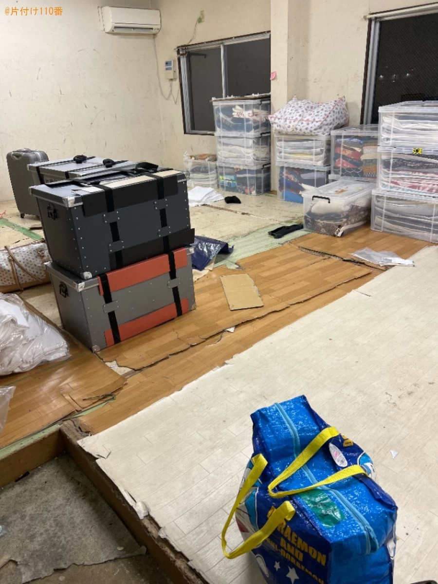 劇団の楽屋の簡易清掃ご依頼　お客様の声