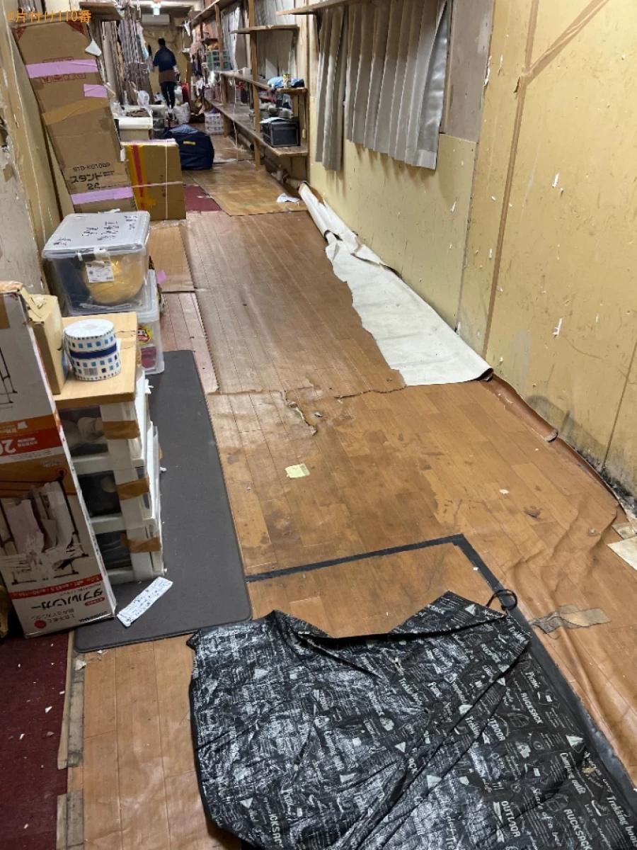 劇団の楽屋の簡易清掃ご依頼　お客様の声