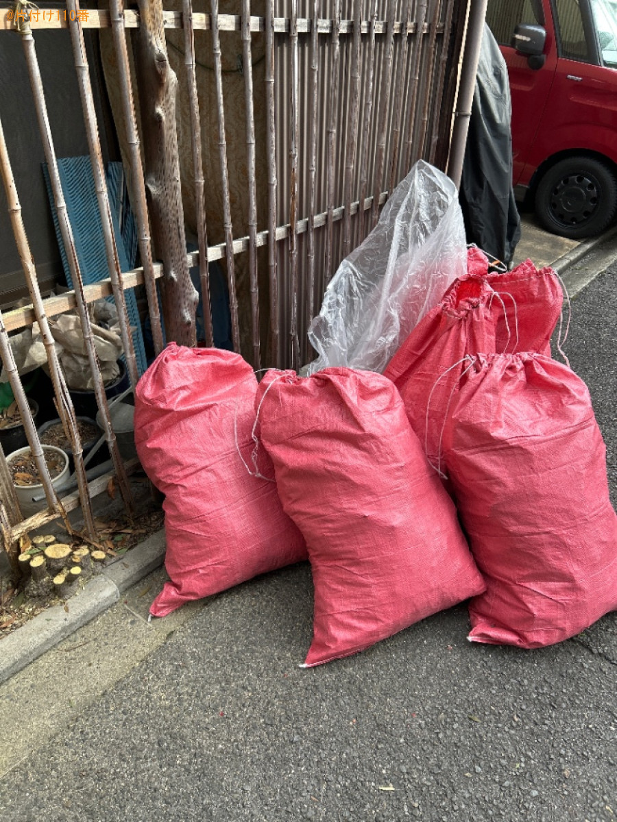 伐採後の庭木の回収・処分ご依頼　お客様の声